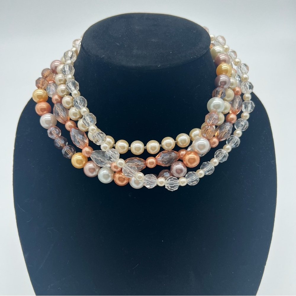Elegant Multicolor Beaded‎ Necklace
